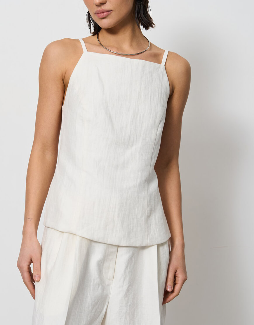 AK_0306_resized Топ з відкритою спиною, молочний SAVOUR (SVR_VS-003) - фото 5