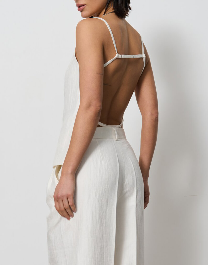 AK_0315_resized Топ з відкритою спиною, молочний SAVOUR (SVR_VS-003) - фото 4