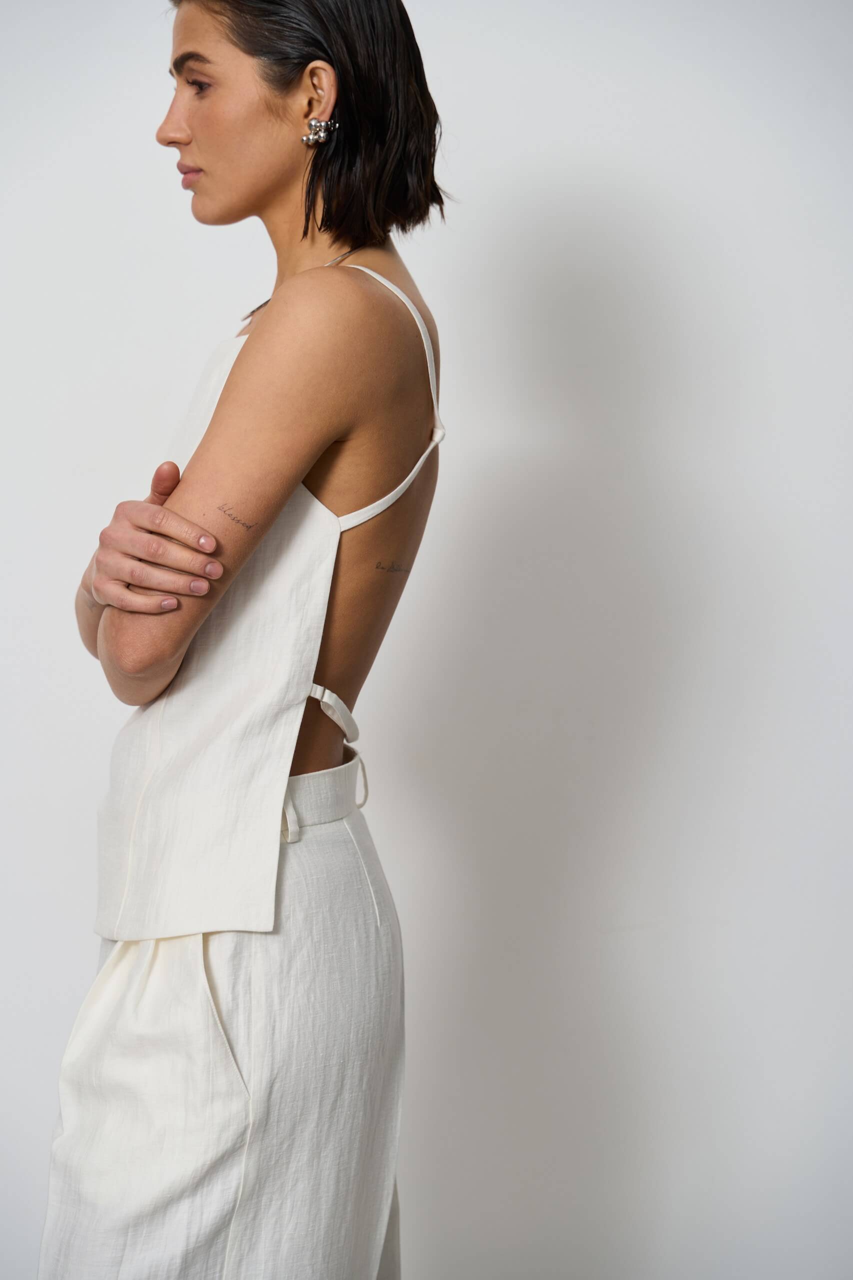 AK_0317_resized (1) Топ з відкритою спиною, молочний SAVOUR (SVR_VS-003) - фото 7