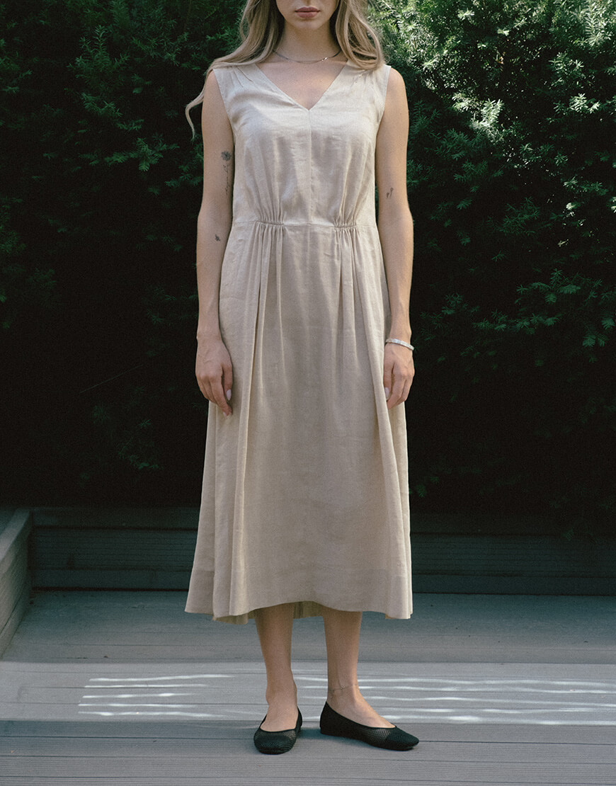 DSCF4056 Сукня Пустеля шовково-льняна SANVY (SNV_SANDR_SL_1) - фото 3