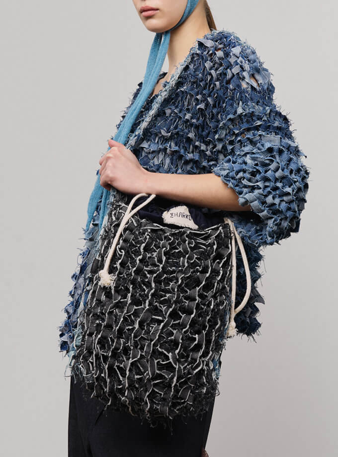 Сумка шопер recycle denim ZHARKO (ZHRK_kzall242500006recycle)