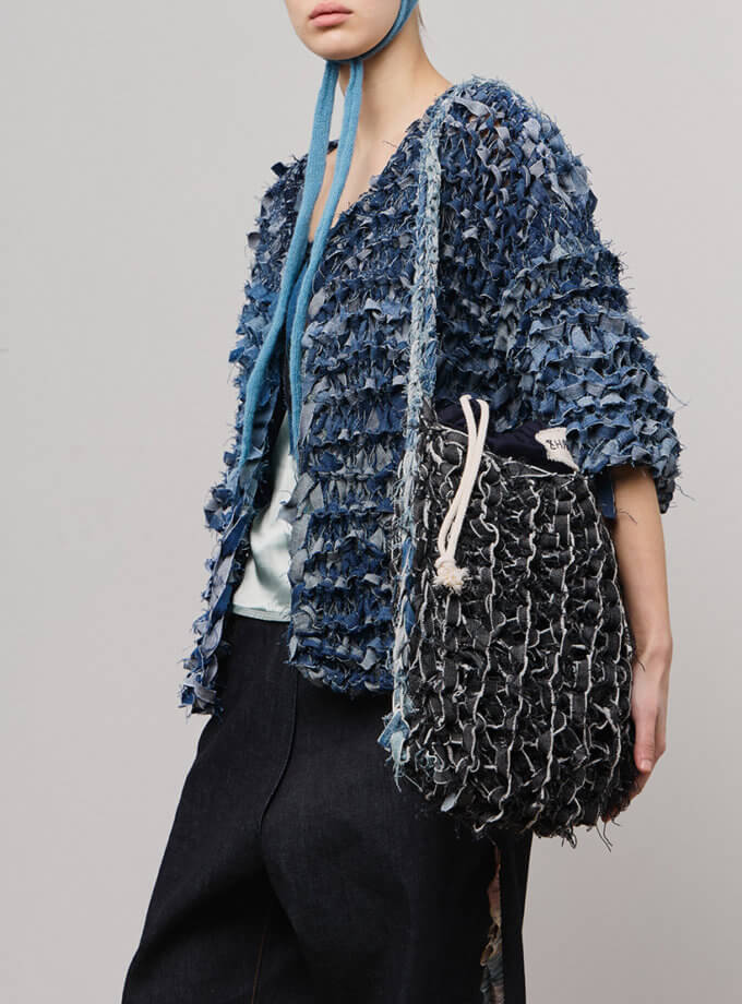 Сумка шопер recycle denim ZHARKO (ZHRK_kzall242500006recycle)