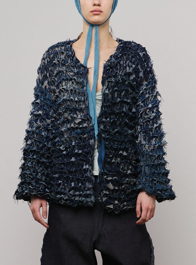 Кардиган recycle denim long ZHARKO (ZHRK_kzall242500004recycle)