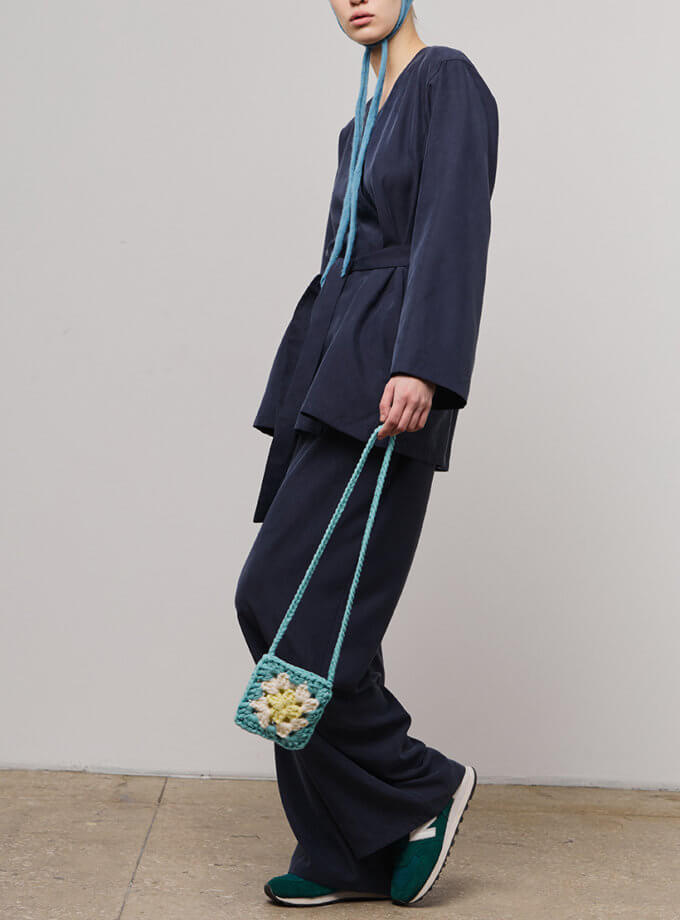 Брюки з тенселу ZHARKO (ZHRK_kzss242500007bl)