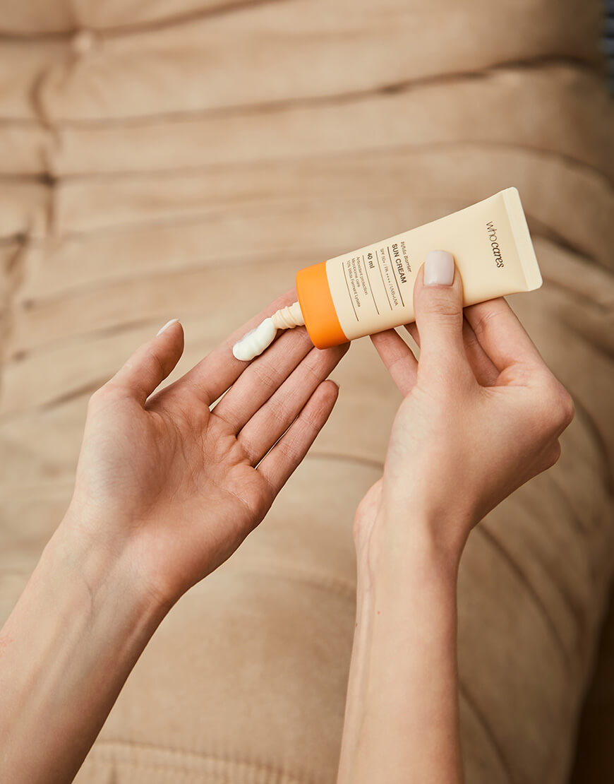 IMG_9259 Сонцезахисний крем з антиоксидантним захистом Bifida Barrier WHOCARES (WC_5174) - фото 9