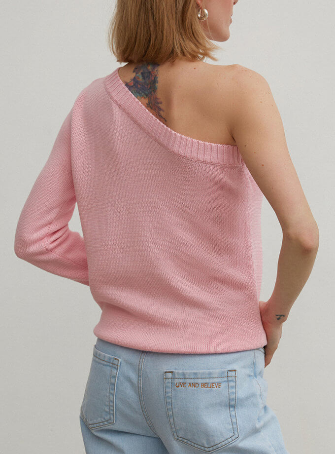 Светр з бавовни на одне плече L.A.B BY TERNOVSKAYA (LAB_SS2401)