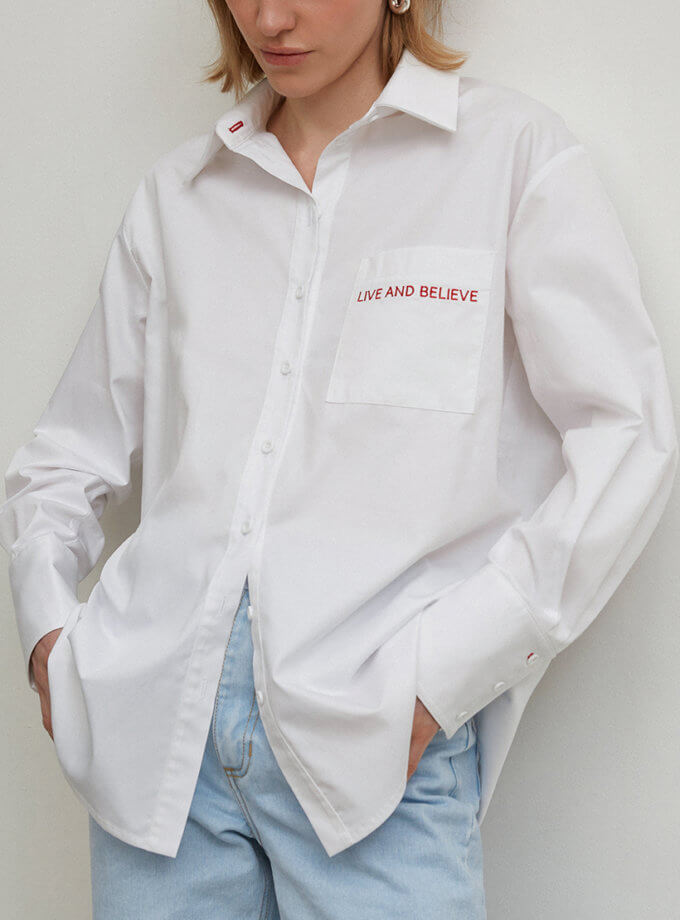 Сорочка прямого крою L.A.B BY TERNOVSKAYA (LAB_SS2409)