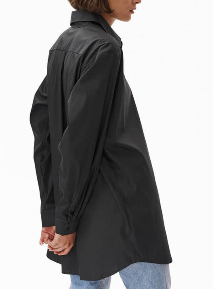 Графітова сорочка oversize THE ESSENCE (ESSNCE_TE24-6)