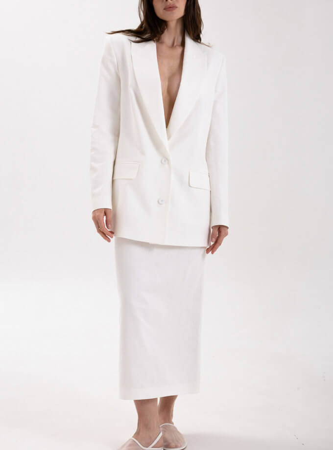 Міді спідниця з льону WONDER (WNDR_ss24_lmsml_01) - фото 13