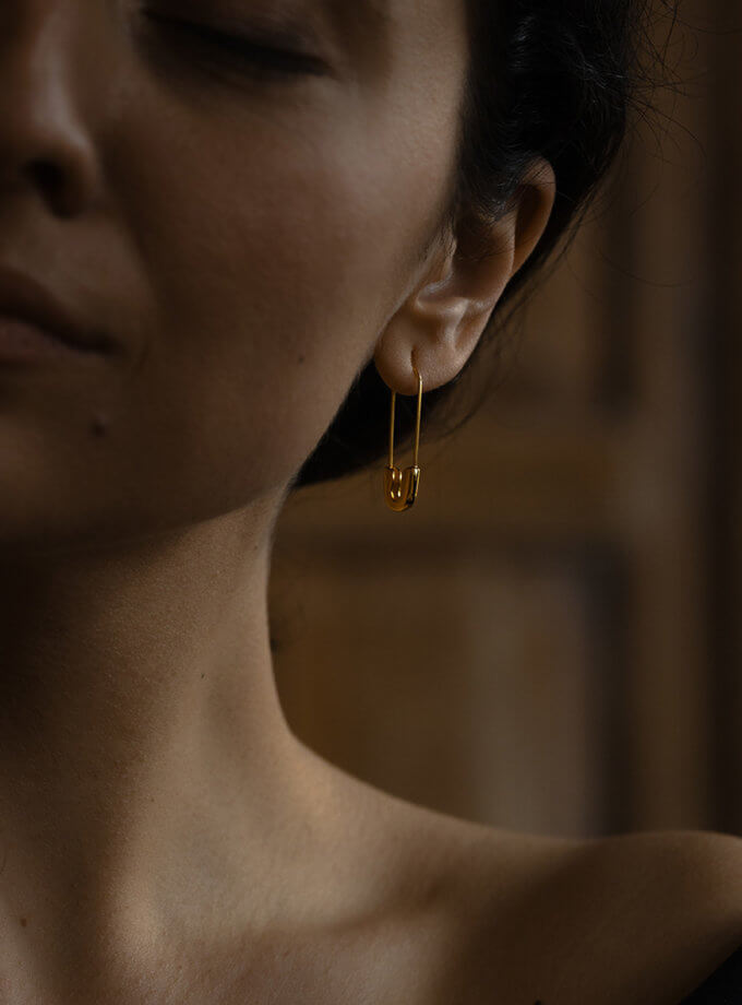 Моно Сережка - Брошка Pin IVA JEWELRY (IVA_MPG01)