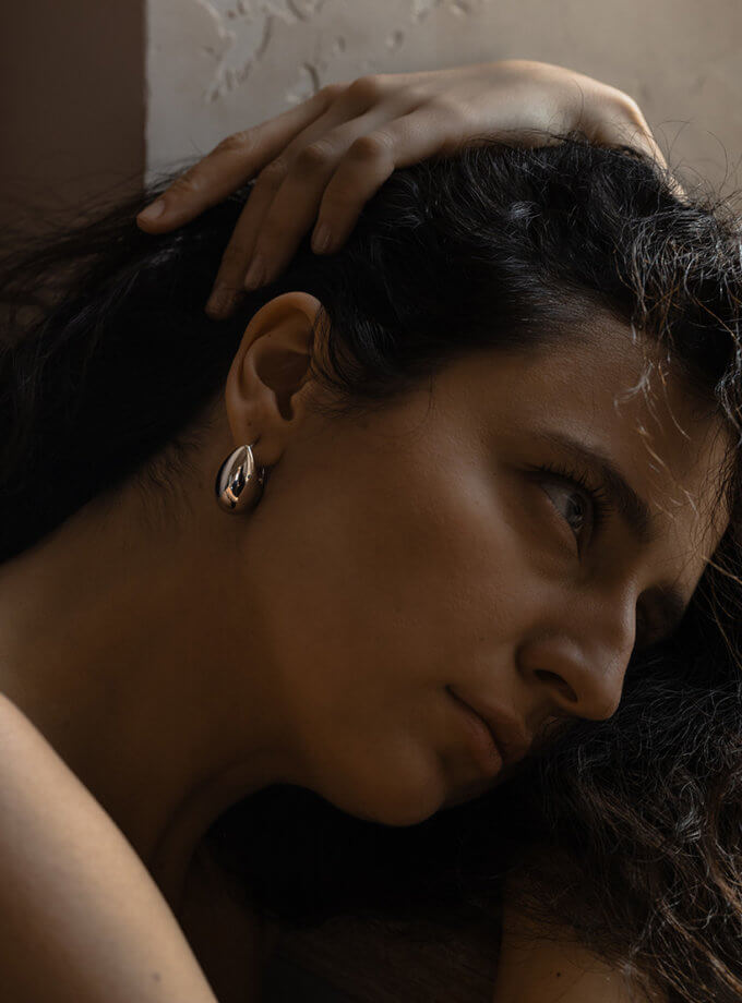 Сережки Cloud в сріблі IVA JEWELRY (IVA_DS01)