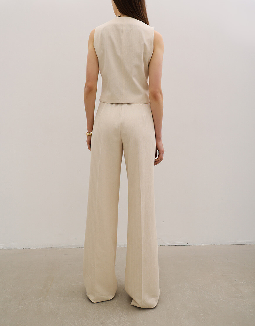 3789-2 Бавовняний жилет ANNA YAKOVENKO (AY_3789) - фото 2