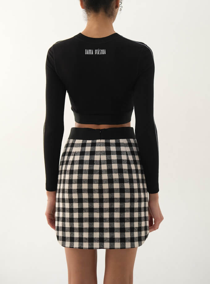 Спідниця міні картата GANNA PTASHKA (GNPT_SLola_SS24_25)