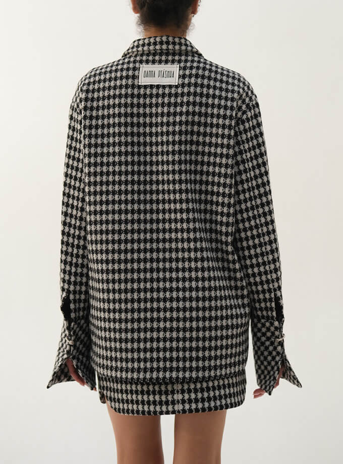 Сорочка в гусячу лапку GANNA PTASHKA (GNPT_SLolaGus_SS24_13)