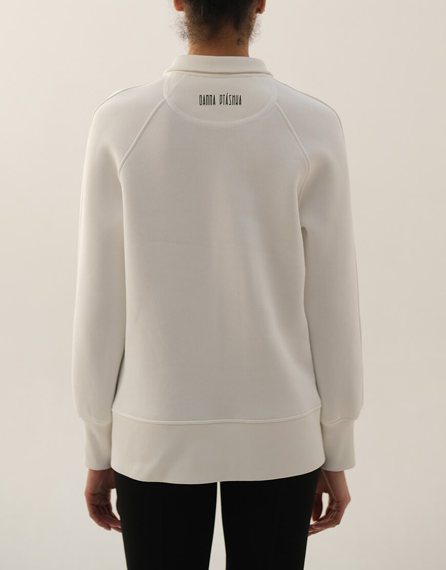 DSCF1546 Худі на кнопках з принтом Колос шампань GANNA PTASHKA (GNPT_SWKolos_SS23_23) - фото 4