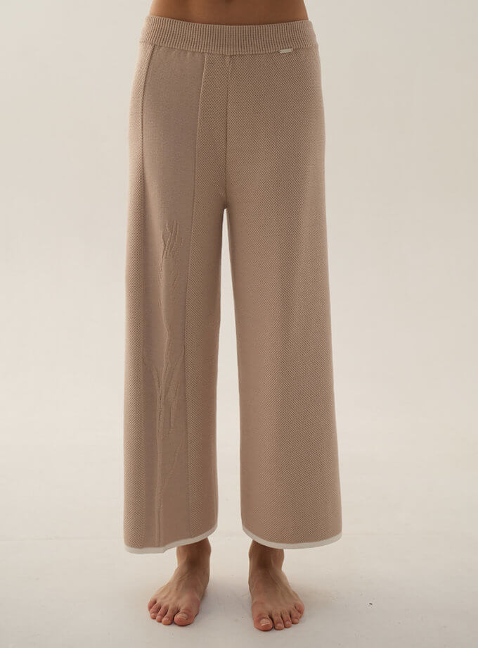 В'язані кюлоти з Колосом GANNA PTASHKA (GNPT_CKolos_SS23_19)