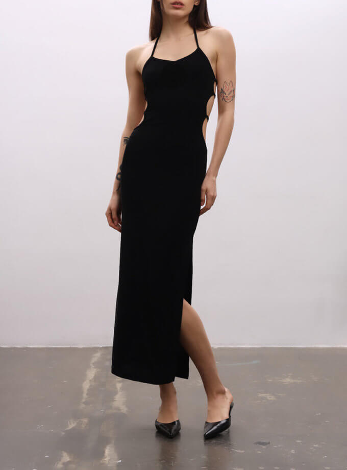 Чорна сукня максі NOMA STUDIO (NOMA_252024)