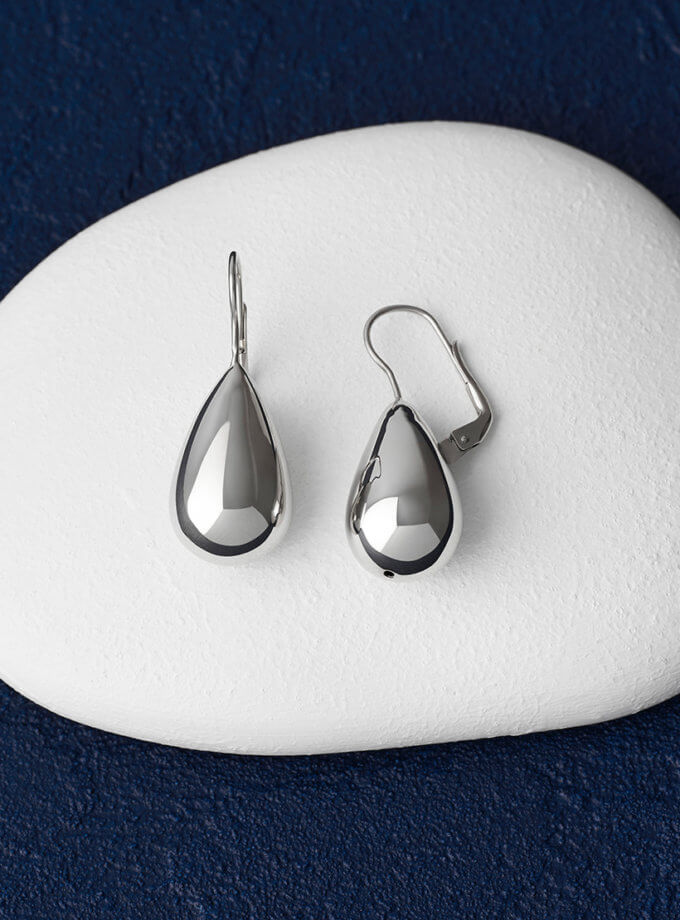 Сережки Drop в сріблі IVA JEWELRY (IVA_DS03)