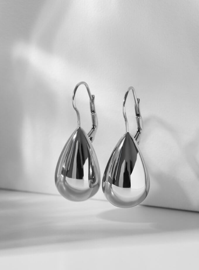 Сережки Drop в сріблі IVA JEWELRY (IVA_DS03)