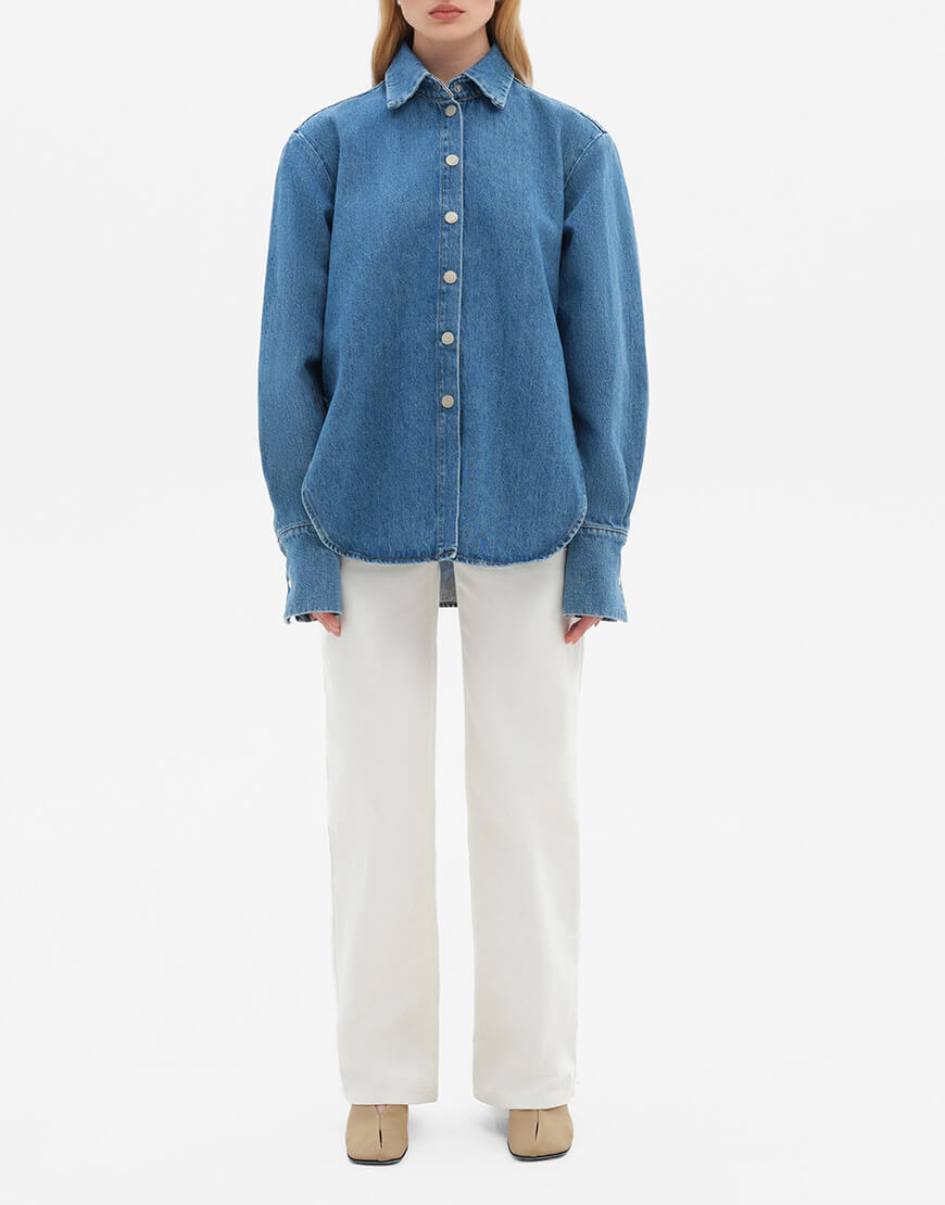 match_ct1201 Сорочка з деніму MATCH DENIM (MTCH_SP24-SHR-LIGHT-BLUE) - фото 2