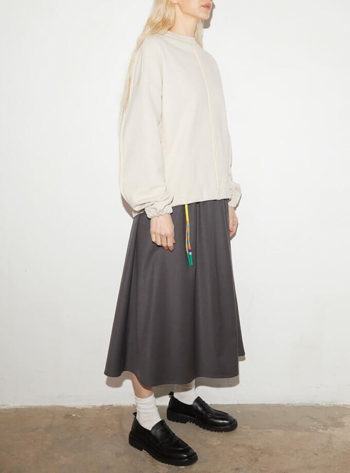 Світшот із затяжками на талії NESAMOVYTO (NST_Swsht)