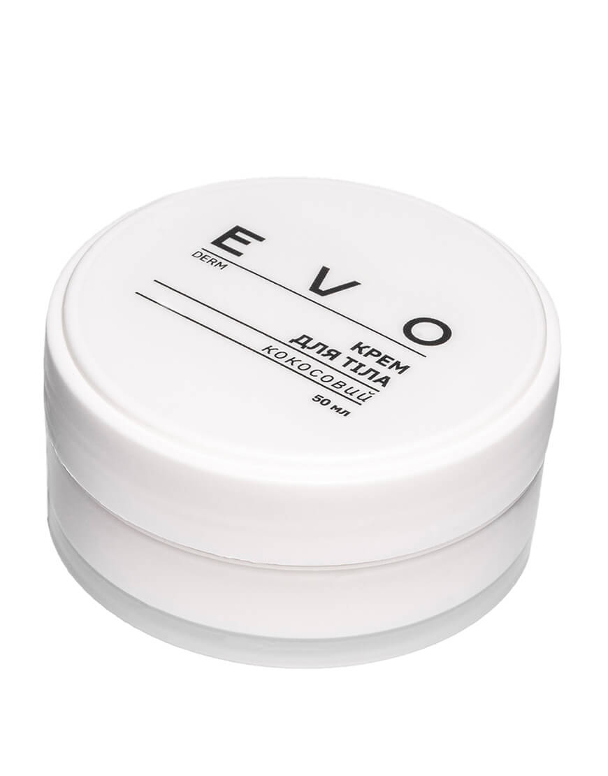 кокосовий 50 Крем для тіла кокосовий EVO DERM (EVO_558_541) - фото 2