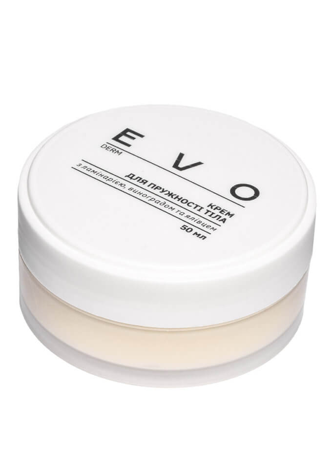 Крем для пружності шкіри тіла з виноградом, ламінарією та ялівцем EVO DERM (EVO_619_633)