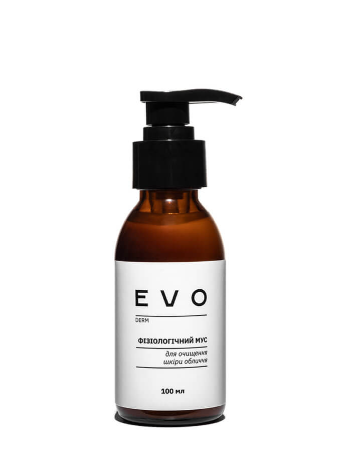 Фізіологічний мус для очищення шкіри обличчя EVO DERM (EVO_1289_312_305)