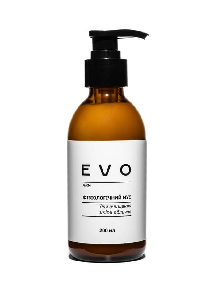 Фізіологічний мус для очищення шкіри обличчя EVO DERM (EVO_1289_312_305)
