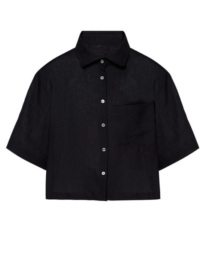 Сорочка Black City Basic FICHI (FCH_24-01CB01-BL)