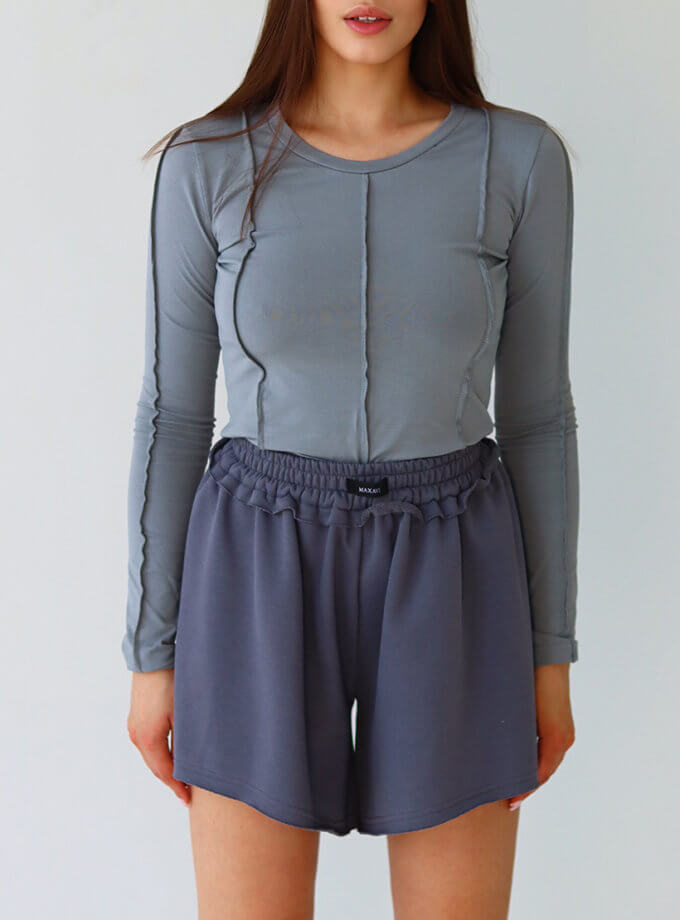 Лонгслів з акцентними швами MAXAVI (MX_2409)