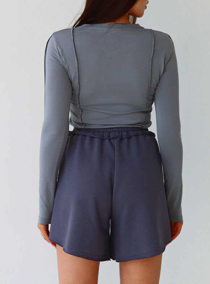 Лонгслів з акцентними швами MAXAVI (MX_2409)