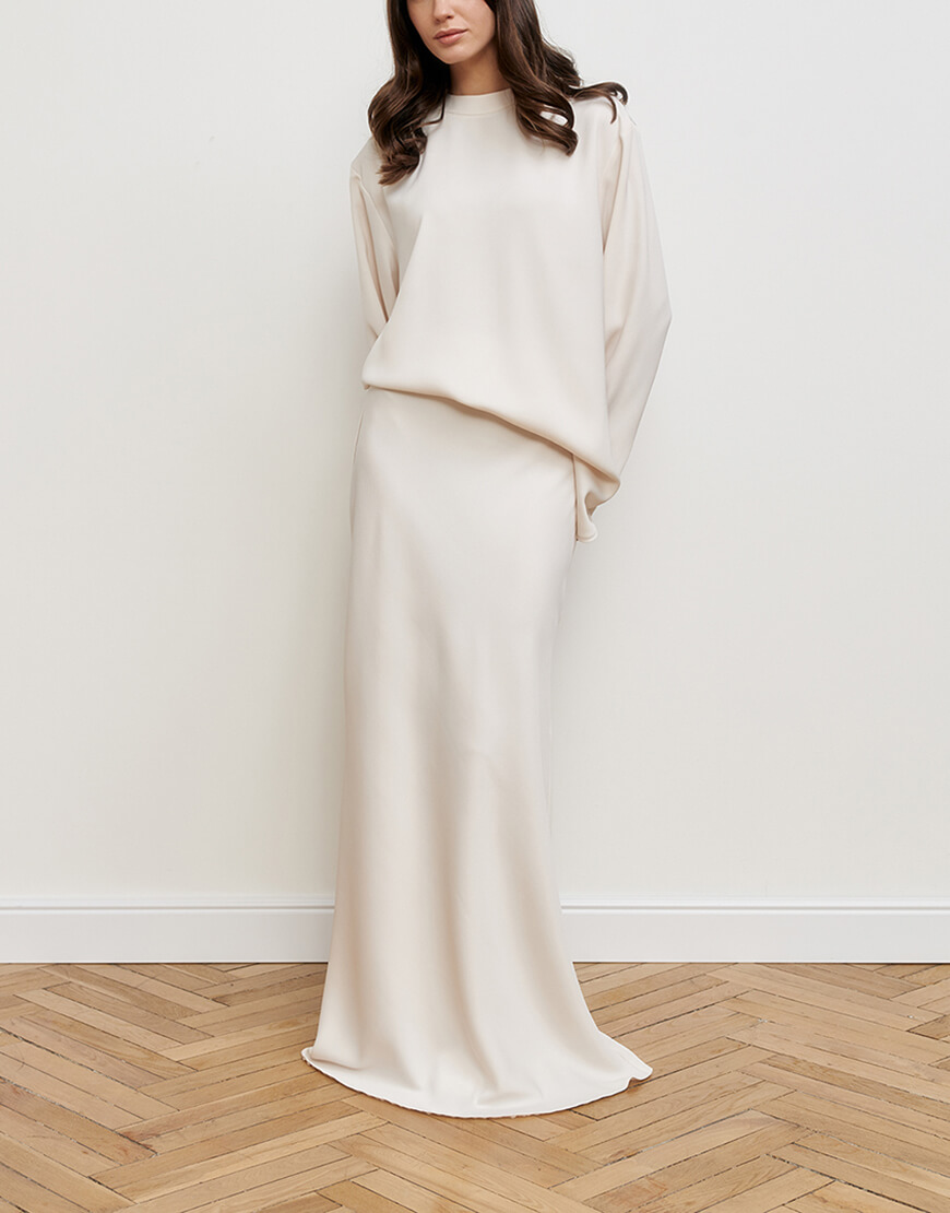 brands_49 Молочна спідниця максі KOLOSOVA (KLSVSP254) - фото 2