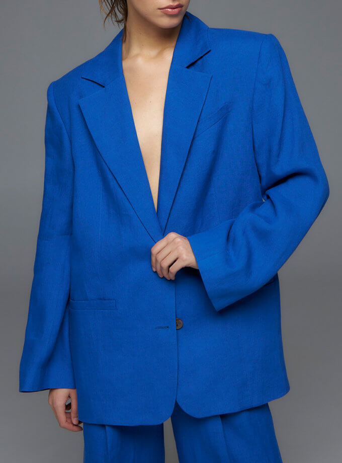 Жакет лляний Studio FICHI (FCH_24-01S08-RB)