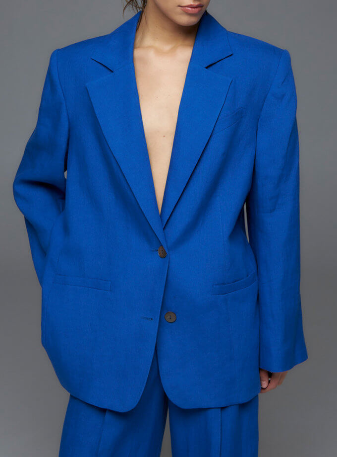 Жакет лляний Studio FICHI (FCH_24-01S08-RB)