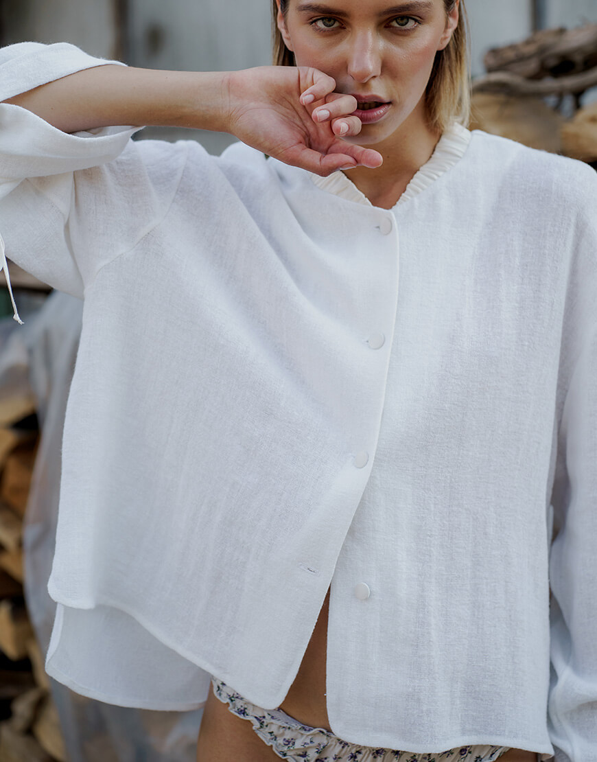 image01 (24-12T06-W).jpg Сорочка-бомбер Tender FICHI (FCH_24-12T06-W) - фото 3