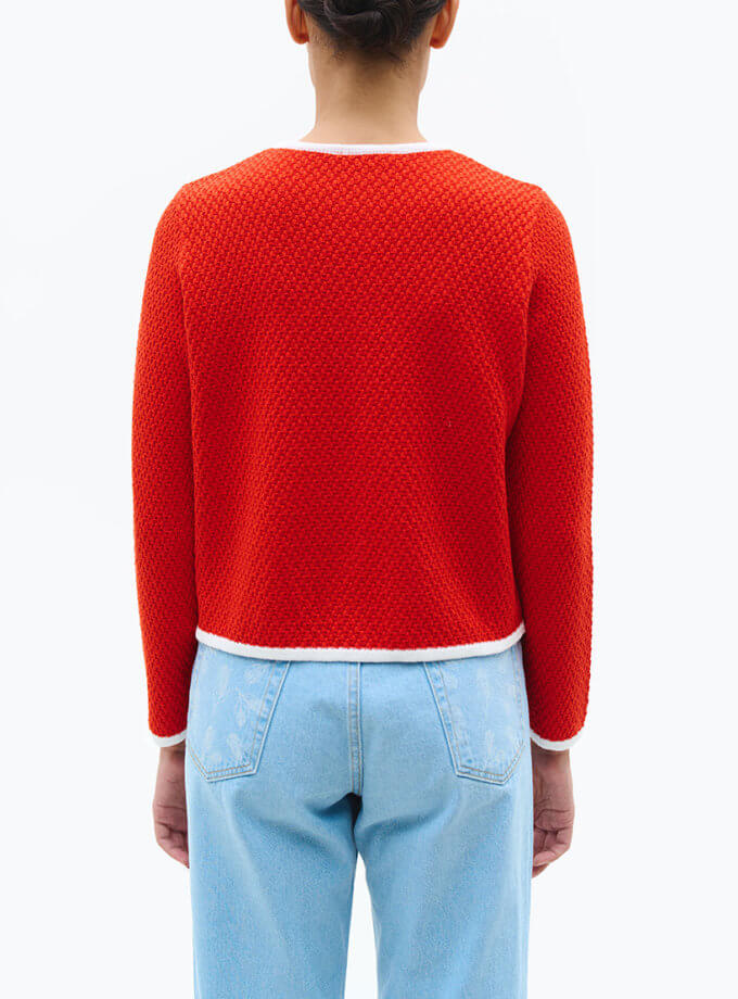 Жакет Eleanor червоний J.D.WOOL (JDW_J.D.2798)