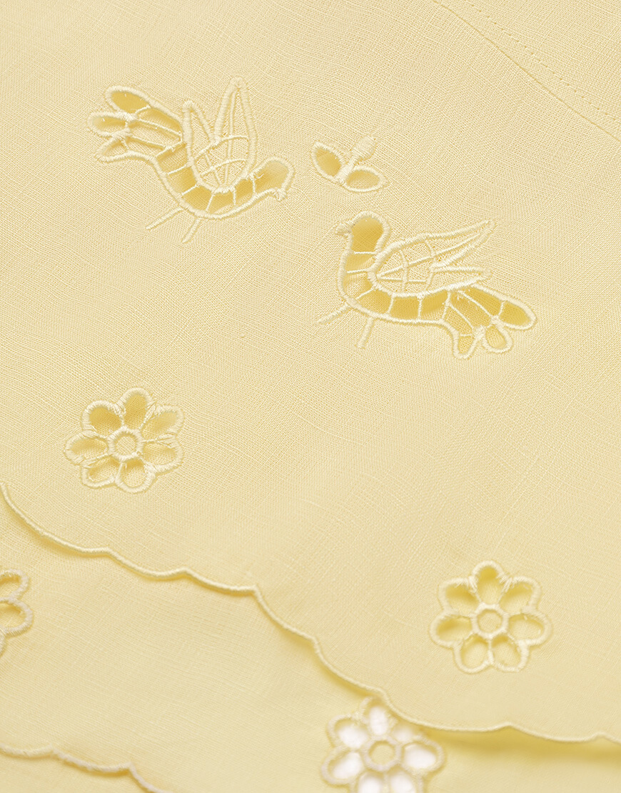 IMG_0062 Дерево життя жовта спідниця FOBERINI (FOBERI_SS24006) - фото 3