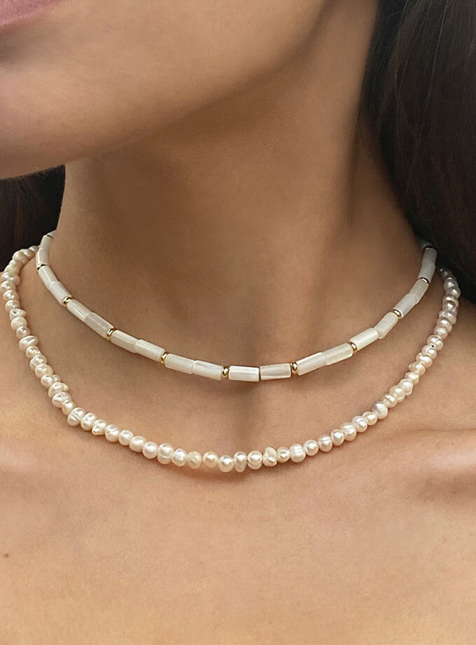 Чокер Nstone перламутр NSTONE (NST_NS41)