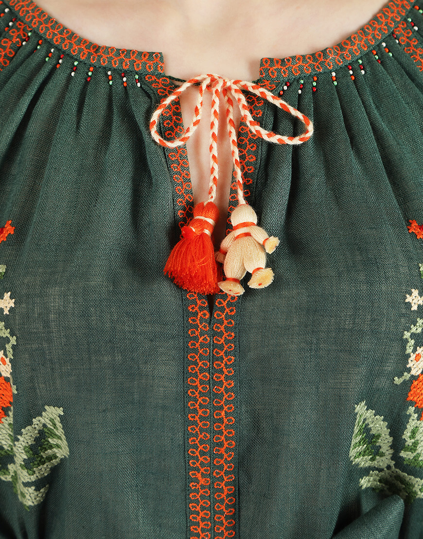 IMG_1223 Льняна сукня максі Евеліна FOBERINI (FOBERI_SS22033) - фото 5