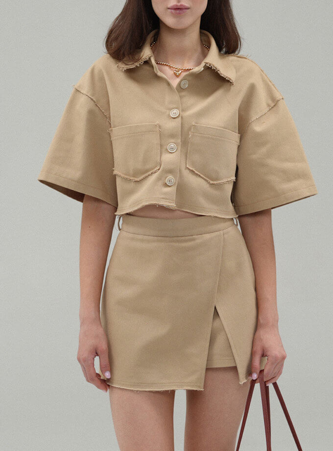 Сорочка вкорочена котонова TWINSIS CLOTHES (TW_SS 33106)