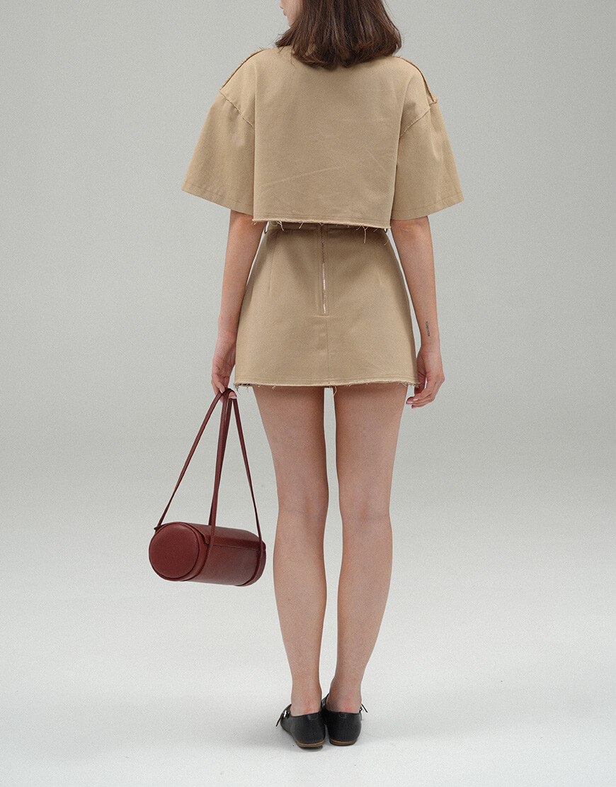 IMG_2589 2 Спідниця-шорти з котону TWINSIS CLOTHES (TW_SS 33105) - фото 3