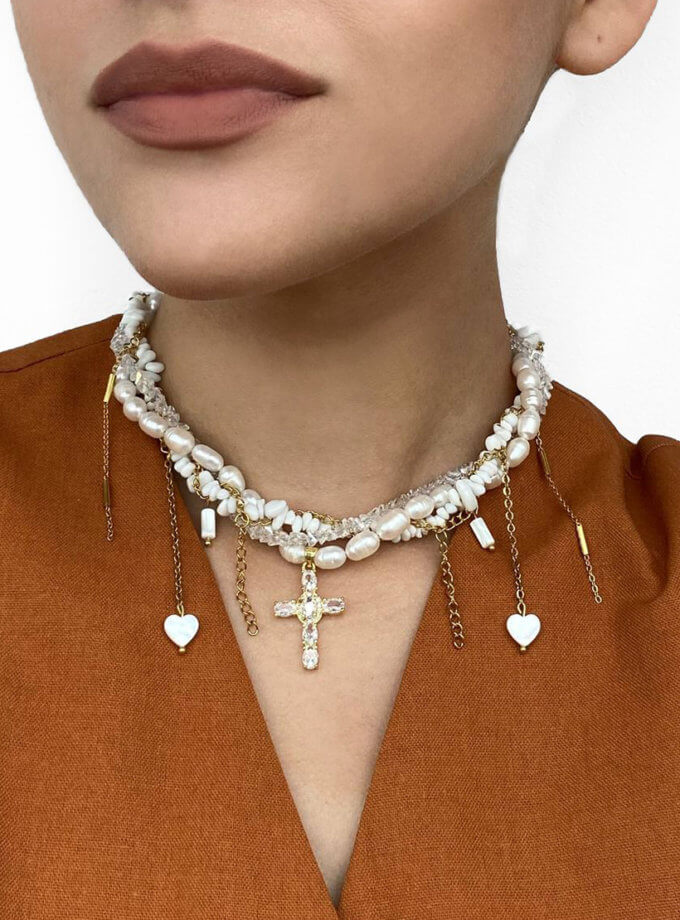 Намисто Cross Necklace Necklace NSTONE (NST_NS25)