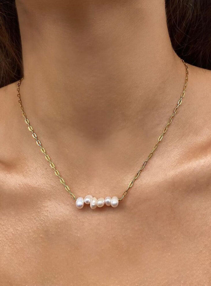 Делікатна підвіска Soft Pearl NSTONE (NST_NS28)