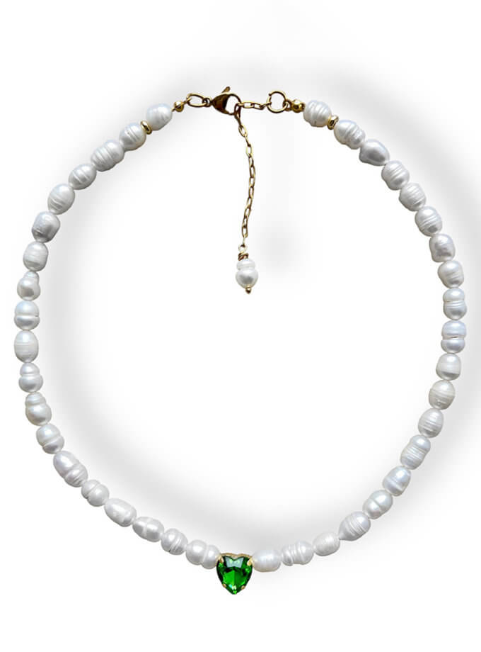 Намисто Green heart NSTONE (NST_NS32)