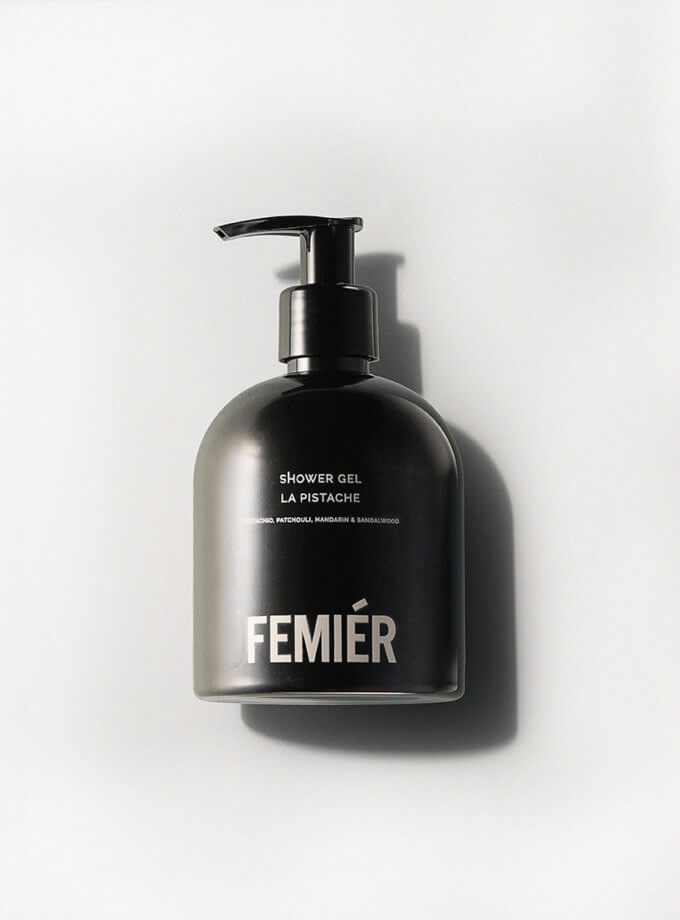 Гель для душу La Pistache pistachio, patchouli,mandarin & sandalwood FEMIER (FMR_BODY_S_PISTACHIO300)