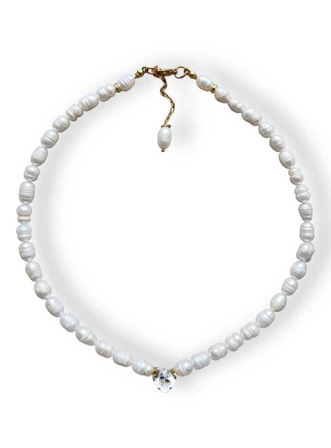 Намисто White heart NSTONE (NST_NS33)