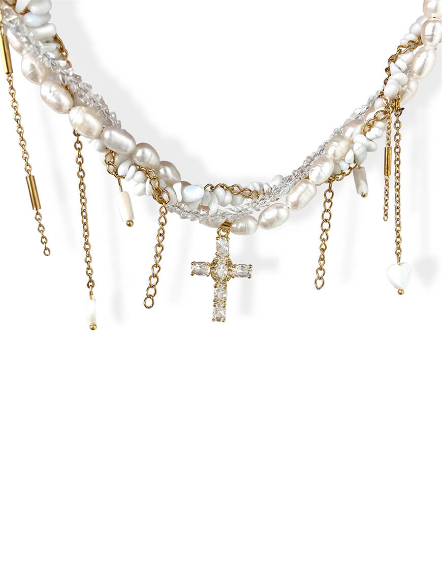 Photoroom_20240625_094604 Намисто Cross Necklace Necklace NSTONE (NST_NS25) - фото 2