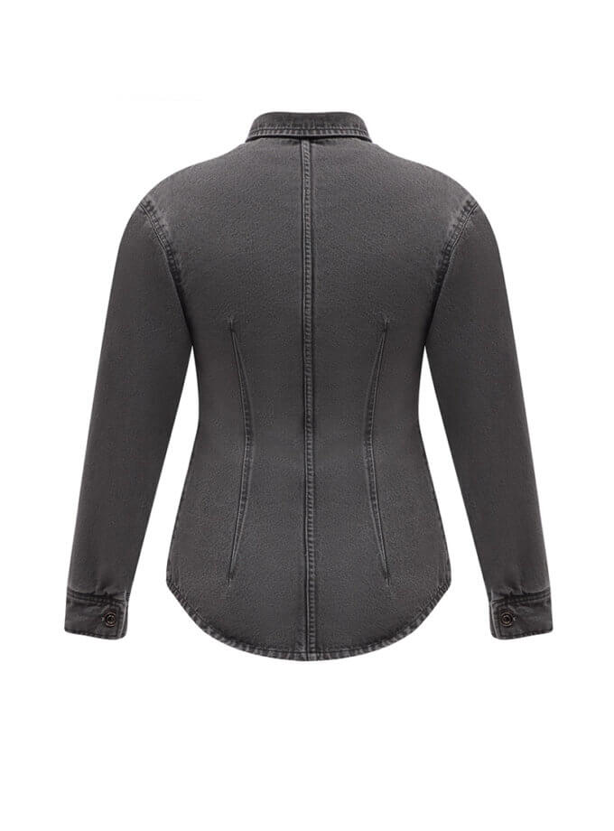 Денім сорочка WILD HEARTS (WH_wshdnmtshrt-wshgrey039)