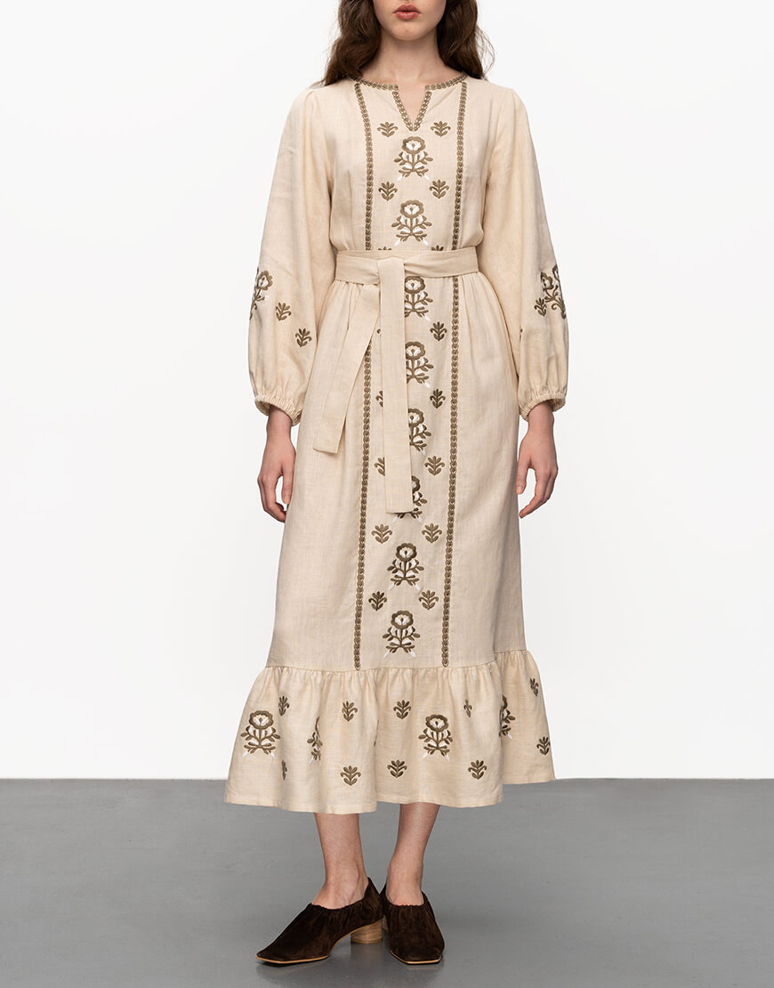 n7yyavRzsCPvth39ubINuU1s2wVUTK0Hhobi4hes Вишита лляна сукня Tranoy ETNODIM (ETN_Tranoy) - фото 3